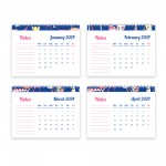 2024 Calendar Cat Desk Calendar 2024 Monthly Desktop Calendar