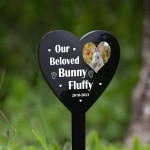 Personalised Memorial Gift For Rabbit Bunny Grave Marker