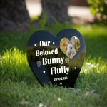 Personalised Memorial Gift For Rabbit Bunny Grave Marker