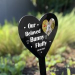 Personalised Memorial Gift For Rabbit Bunny Grave Marker