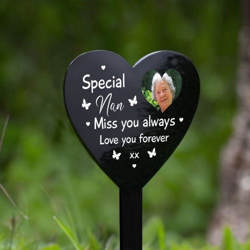 PERSONALISED Nan Grandma Memorial Stake Marker Graveside Custom