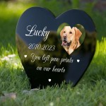 PERSONALISED Dog Pet Memorial Custom Photo Grave Marker Stake