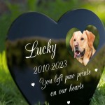 PERSONALISED Dog Pet Memorial Custom Photo Grave Marker Stake