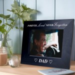 Memorial Photo Frame For Dad Never Forgotten Memorial Gift