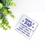 Step Dad Birthday Christmas Gift Acrylic Block Thank You Gifts