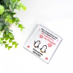 PERSONALISED Penguin Couple Gifts for Her Him Girlfriend