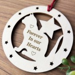 Cat Memorial Christmas Decoration Forever In Our Hearts 