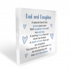 Dad and Daughter Present Gift For Dad Daughter Christmas