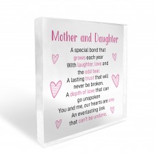 Mother and Daughter Present Gift For Daughter Mum Christmas