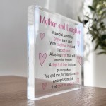 Mother and Daughter Present Gift For Daughter Mum Christmas