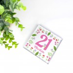 21st Birthday Gifts For Daughter Girls Her PERSONALISED Block