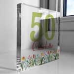 Novelty 50th Birthday Gift For Her Women Sister Nan Mum Auntie