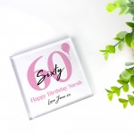 PERSONALISED 60th Birthday Gifts For Mum Nan Auntie Best Friend
