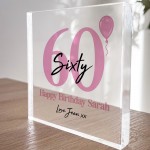 PERSONALISED 60th Birthday Gifts For Mum Nan Auntie Best Friend