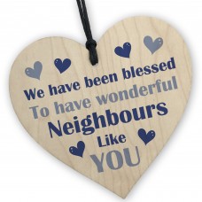 Neighbours Keepsake Gift for Friend Neighbour Christmas Presents