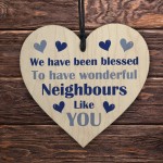 Neighbours Keepsake Gift for Friend Neighbour Christmas Presents