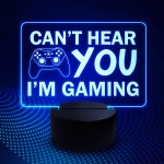 Gaming LED Sign For Boys Bedroom Gaming Accessories Games Room
