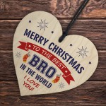 other Gifts From Sister Hanging Wooden Christmas Heart Gifts
