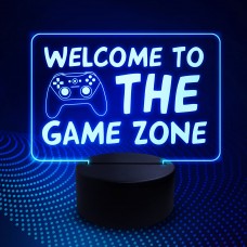 Gaming Neon Sign Welcome LED Neon Signs for Gamer Room Wall 