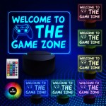 Gaming Neon Sign Welcome LED Neon Signs for Gamer Room Wall 