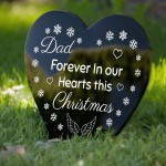 Christmas Memorial Grave Marker Dad Christmas Memorial Decor Christmas Memorial Grave Marker Dad Christmas Memorial Decor