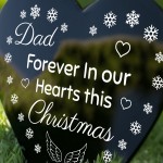 Christmas Memorial Grave Marker Dad Christmas Memorial Decor Christmas Memorial Grave Marker Dad Christmas Memorial Decor