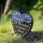 Grandad Christmas Memorial Plaque Graveside Memorial Decorations