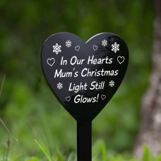 Mum Christmas Grave Marker Memorial Graveside Decorations