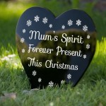 Mum Memorial Christmas Grave Marker Graveside Memorial Decor