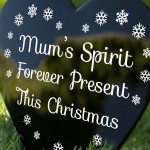 Mum Memorial Christmas Grave Marker Graveside Memorial Decor