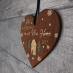 2023 First Christmas In New Home Wood Christmas Tree Decoration