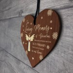 In Loving Memory of Grandma Memorial Bauble Ornaments Plaque