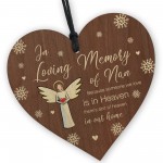 In Loving Memory of Nan Memorial Bauble Ornaments Remembrance
