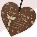 In Loving Memory of Nan Memorial Bauble Ornaments Remembrance