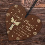 In Loving Memory of Nan Memorial Bauble Ornaments Remembrance