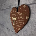 In Loving Memory of Nan Memorial Bauble Ornaments Remembrance