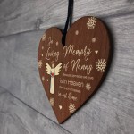 In Loving Memory of Nanny Memorial Bauble Ornaments Remembrance