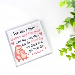 Mother and Daughter Plaque Mum Daughter Gift Christmas Birthday