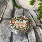 Christmas Tin For Small Sweets Stocking Filler Gift For Him Her