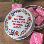 Christmas Sweet Favour Tin Stocking Filler Gift For Son Daughter