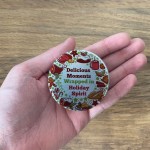 Christmas Tin Keepsake Gift For Friends Colleagues Son Daughter 