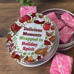 Christmas Tin Keepsake Gift For Friends Colleagues Son Daughter 