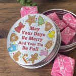 Christmas Stocking Filler Sweet Tin Christmas Gift For Friend