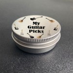 Guitar Pick Tin Novelty Guitar Accessories For Guitarist