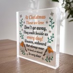 Christmas Memorial Remembrance Plaque Decoration For Mum Dad Nan Christmas Memorial Remembrance Plaque Decoration For Mum Dad Nan