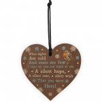 Christmas Memorial Tree Decoration Bauble Remembrance Plaque