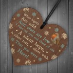 Christmas Memorial Tree Decoration Bauble Remembrance Plaque