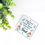 Memorial Christmas Plaque For Dad Keepsake Memorial Plaque