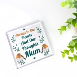 Memorial Plaque For Mum Robin Redbreast In Memory Plaque For Mum