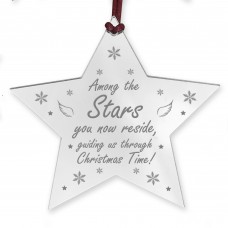 Christmas Memorial Decoration Star Shape Memorial Decoration